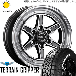 285/65R18 サマータイヤホイールセット ランクル250 etc (MONSTATYRE TERRAINGRIPPER & DEVIDE MK6 6穴 139.7)