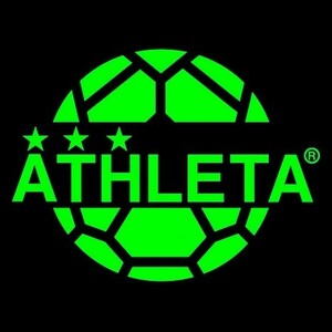 送料0★【ATHLETA】アスレタ-15cm★　サッカー、フットサル、ＳＯＣＣＥＲ、Futsalステッカーシール(1)