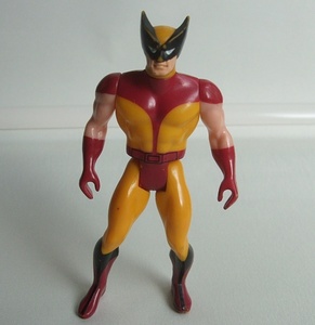 難あり VINTAGE 80s Marvel SECRET WARS ウルヴァリン WOLVERINE フィギュア・人形 中古品 ビンテージ シークレットウォーズ MATTEL 社製 