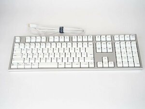 東プレ　REALFORCE Mac テンキー付きUSB　日本語モデル（かな印字なし）：R2SAーJP3MーWH