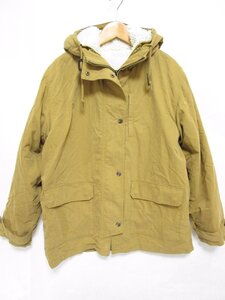 【送料込】 B:MING by BEAMS ビーミングバイビームス ブルゾン キャメル 綿混 3WAYボアライナーマウンテンパーカー sizeＭ アウター/964858