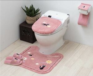 ジブリ　魔女の宅急便　ジジ　トイレマットセット　新品