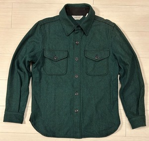 古着/ボードシャツ/ウール混合ワークシャツ/CPO/FIVE BROTHER/ファイブブラザー/WOOL BLEND/オールド/レトロ/アメカジ/サイズ M/PENDLETON