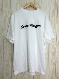 Supreme/シュプリーム：Futura Logo Tee 20FW フューチュラロゴ Tシャツ ホワイト サイズXL メンズ/中古/USED