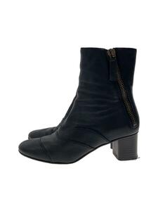 Chloe◆ショートブーツ/39/BLK/黒/レザー/ジップ