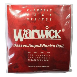 ワーウィック WARWICK 42200 M 4 045/105 RED stainless steel 4-string Set ベース弦