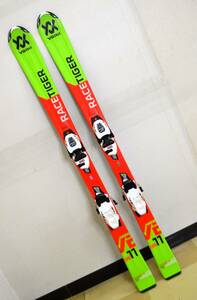 VOLKL RACETIGER GS11 130cm 109-69-88 R11.2m MARKER 4.5 GW対応 ソール長約280-330mm RACE TIGER フォルクル GS レースタイガー