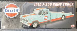 ACME 1:18 1970 フォード Ford F-350 Ramp Truck - Gulf