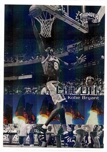 超レア！NBA 98-99 SkyBox Thunder Lift Off 3of10 LO kobe bryant コービー ブライアント 新品ミント状態品 アトミックリフラクター仕様