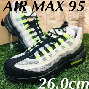 人気コラボ DENHAM × NIKE AIR MAX 95 VOLT デンハム × ナイキ エア マックス 95 ボルト ブラック ホワイト 26.0cm 送料込 DD9519-001