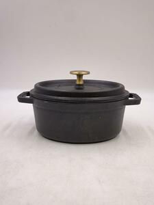 Staub◆鍋/サイズ:18cm/BLK/LA COCOTTE/17