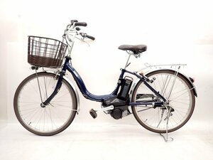 YAMAHA ヤマハ 電動アシスト自転車 PAS SION-U PA24SU パスシオンU 24インチ ネイビー 配送/来店引取可 □ 6E75E-1