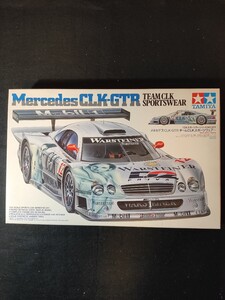 049 当時物 未組立 希少 タミヤ 1/24 スポーツカーシリーズ No.201 メルセデス CLK GTR チームCLKスポーツウェア TAMIYA プラモデル