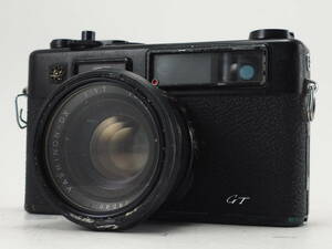 ★訳あり実用品★ ヤシカ YASHICA ELECTRO 35 GT ブラック ボディ ★シャッターOK！ #TA4145