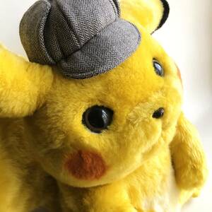 メガハウス LIFESIZE DOLL 名探偵ピカチュウ ◆DETECTIVE PIKACHU◆ ぬいぐるみ