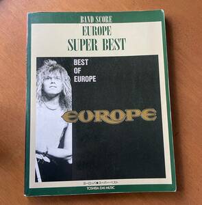 ★ ★ ヨーロッパ EUROPE スーパーベスト Super Best バンドスコア ジョンノーラム バンドスコア 楽譜 80年代 キーマルセロ