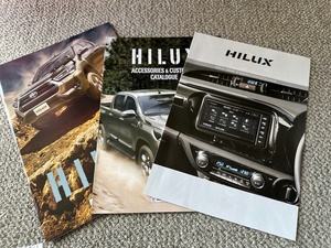 ☆トヨタ　HILUX カタログ　ハイラックス　アクセサリーオプション　オーディオカタログ付き　☆