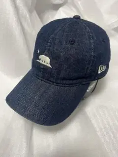 ニューエラ　newera キャップ　デニム　フリーサイズ