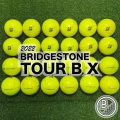 【B32】 ブリヂストンTOURBX 黄 22年 ロストボール 24球