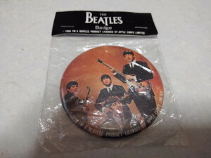 ●　ビートルズ　【　缶バッジ　直径約5.8cm　♪未開封新品　】　The Beatles　1986その1