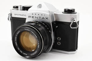 ★良美品★ ペンタックス ASAHI PENTAX SP SPOTMATIC SUPER-TAKUMAR 50mm F1.4　Ｍ42 #446