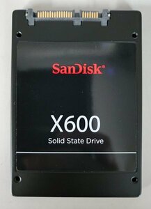 【正常判定】256GB SSD 使用約4,601時間 SanDisk X600 SD9SB8W-256G-1122 SD9SB8W256G1122 256.0GB 2.5インチ 【送料無料】