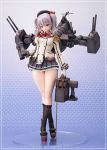 【新品未開封】AMAKUNI 艦隊これくしょん -艦これ- 鹿島 限定版 1/7 PVC製 塗装済み完成品フィギュア (八周年記念・再販)