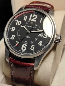 送料込み　Hamilton khaki officer auto ハミルトン　カーキ　オフィサー　オートマチック　自動巻き　腕時計