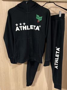 ◆オススメ◆ATHLETA スウェット セットアップ　ブラック　サイズ上下S