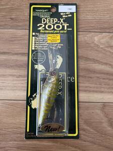 【Megabass】DEEP-X200T 2002年製 YMC 