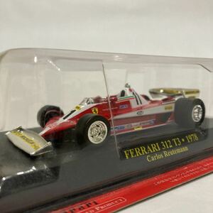 アシェット 公式フェラーリF1コレクション 1/43 Ferrari 312T3 1978年 Carlos Reutemann #11 GP マシン ミニカー