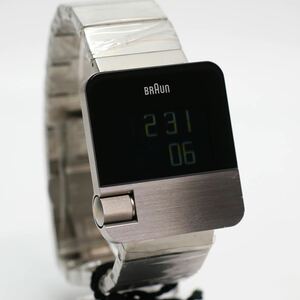 18) BRAUN ブラウン 時計 メンズ 腕時計 BNH0106 シリーズ デジタルウォッチ BN0106SL イージースクロール 中古現状品