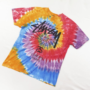 Stussy World Tour Swirls Tee Tie-Dye ステューシー ワールドツアー スワールズ タイダイ Tシャツ