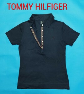 【美品】TOMMY HILFIGER(トミーヒルフィガー)ポロシャツ S