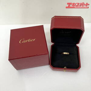 【最終価格】Cartier カルティエ K18 ハッピーバースデーリング 9号 ケース付き ミスマ店