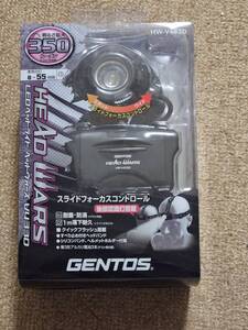 GENTOS ジェントス 点滅機能付 LEDヘッドライト HW-V433D 明るさ350ルーメン 実用点灯8時間 未開封