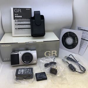 ★新品同様★安心動作保証付き★ RICOH GR II Silver Edition ☆ショット回数 169回☆全世界3200台 限定品☆ 1円〜