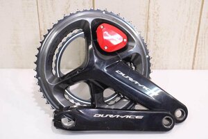 ★SHIMANO シマノ FC-R9100 DURA-ACE 170mm 52/36T 2x11s PIONERR両足計測パワーメータークランクセット BCD:110mm リコール検品済