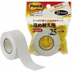 【新品】〔10個セット〕 3M Post-it ポストイット カバーアップテープ 詰め替え用 3M-658RX10