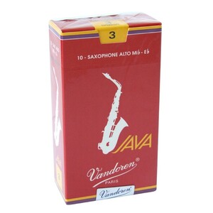 Vandoren SR263R アルトサックスリード JAVA FILED-RED CUT [3]