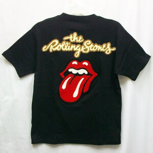 THE ROLLING STONES×JACK ROSE コラボ半袖Tシャツ 523560 TOUR OF81 ブラック M ザ・ローリングストーンズ×ジャックローズ