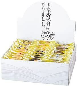 [KAZARIS] 退職 お菓子 詰め合わせ お世話になりました プチギフト 個包装 大量 御菓子 (お世話になりました) ボック