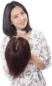 30cm 自然色 HIYE 部分ウィッグ ヘアピース 前髪ウィッグ 人毛100% 医療用 女性 増毛 部分 ウィッグ かつら