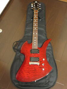 B.C.Rich Mockingbird STRB See-Through Red Burst モッキンバード エレキギター hide