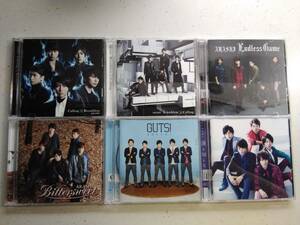 嵐 CD 初回限定盤6種セット 帯付 Calling/Breathless・Endless Game・Bittersweet・GUTS！・誰も知らない