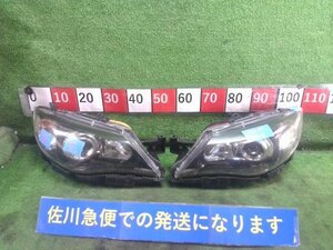 スバル インプレッサ GH8 左右 セット ヘッドランプ ヘッドライト ランプ HID イチコー ICHIKO 1809 左:取付破損有り 現状販売 中古