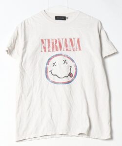 #古着屋大和 ブランド古着 GOOD ROCK SPEED グッドロックスピード NIRVANA ニルヴァーナ スマイル Ｔシャツ フリーサイズ バンドT スマイル