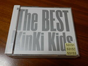 Kinki Kids CD3枚組ベストアルバム「The BEST Kinki Kids」 レンタル落ち 堂本光一 堂本剛 帯あり 