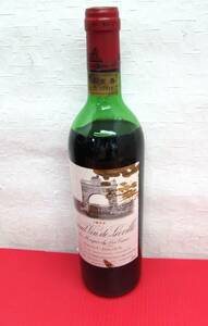 未開栓 SAINT-JULIEN 1977年 grand vin de leoville グラン ヴァン ド レオヴィル デュ マルキ ド ラスカーズ 赤ワイン 750ml 14度未満