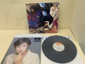 ね0213　レコードLP盤　COSMOS MOMOE　山口百恵